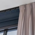 thumbnail image 3 of Hongchun 3 Meter Black Curved Track PVC Track Silent Slide Rail U Curved Plastic Steel Guide Rail, 3 of 5