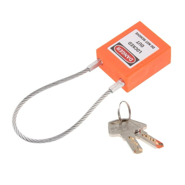 Candados de - para , Hogar, Almacenamiento, Gimnasio, Armarios, Estuche, Cajones, Cajas de Herramientas, naranja Cola Candado de bloqueo de seguridad