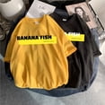 thumbnail image 3 of Banana Fish Ash Lynx Anime Printed Woman T Shirt 2021 Summer Tee Shirt Harajuku Cotton T Shirts Hip Hop Loose Women New T-Shirtspangjing, 3 of 4