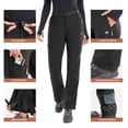 thumbnail image 4 of Pantalón de esquí para mujer Heathyoga, impermeable, aislante y con forro polar, 4 of 5