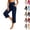 23# Navy, variant on Yoga Capris for Women Tummy Control Stretch Wide Leg Workout Pants with Pockets Summer Lounge Athletic Trousers 2026 Beige L