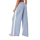 thumbnail image 5 of Lucakuins Pantalones casuales para mujer, cintura elástica con cordón, pantalones largos sueltos a rayas, ropa de calle Lucakuins  moda, 5 of 6