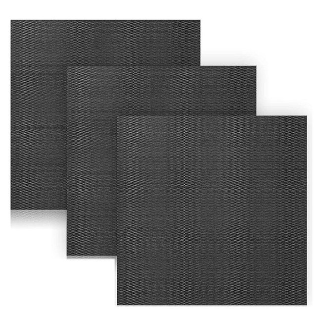3 revestimientos para freidora de aire, alfombrilla antiadherente para horno compatible con Ninja Foodi Afortunado Sencillez