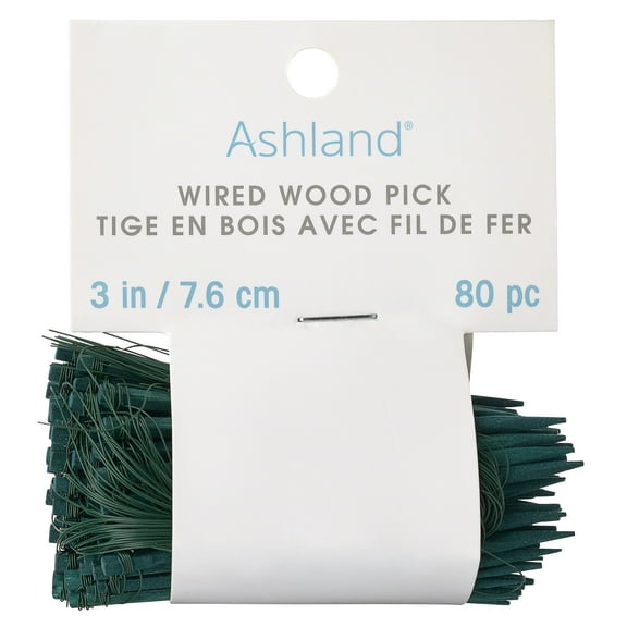 12 Pack: 3" Wired Wood Picks by Ashland