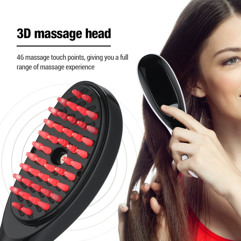 vibrating hair massager brush Electric Scalp Massager, The Original Brush for Hair, Innovative Hair Restoring Brush, Ultrasonic Vibration Atomization for Thinning Hair Treatment