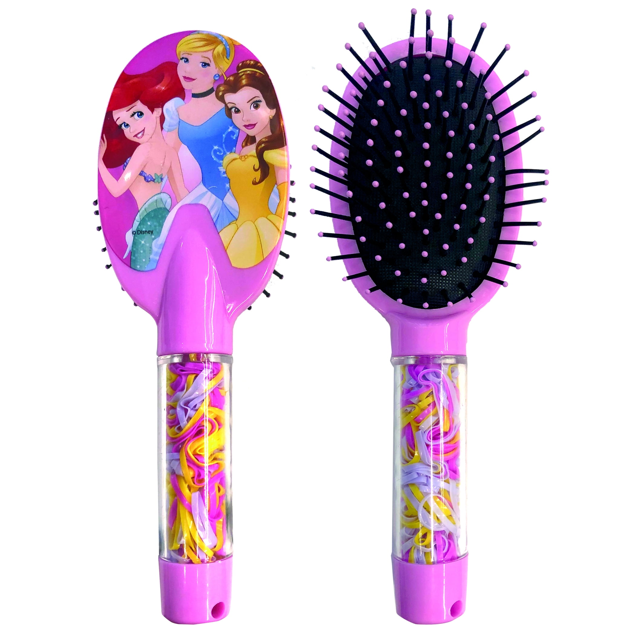 Disney's Princess Hair Brush with Elastics, Pink