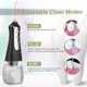 thumbnail image 4 of Jumpingount Irrigador de agua eléctrico ajustable de 350ml con carga de 5W, 3 modos, chorro inalámbrico para el hogar IPX6, irrigador de boca impermeable cuidado de los oídos Negro Jumpingount CE001116-03B, 4 of 6
