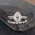 thumbnail image 4 of YYKihy Exquisite Diamond Ring Elegant Rhinestone Ring Jewellery Rings Women Fashion Full Diamond Zircon Rings For Women, 4 of 8