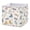 Doodle-Style Snowboarder Icons, variant on Fabric Storage Bins Foldable Cube For Home Organization Baskets Doodle-style Snowboarder Icons