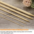 thumbnail image 4 of Uxcell 5Pcs Bamboo Knitting Needles Double Pointed US 1.5(2.5mm) 7.9 Inch(20cm) Straight for Handmade Creative DIY, 4 of 6