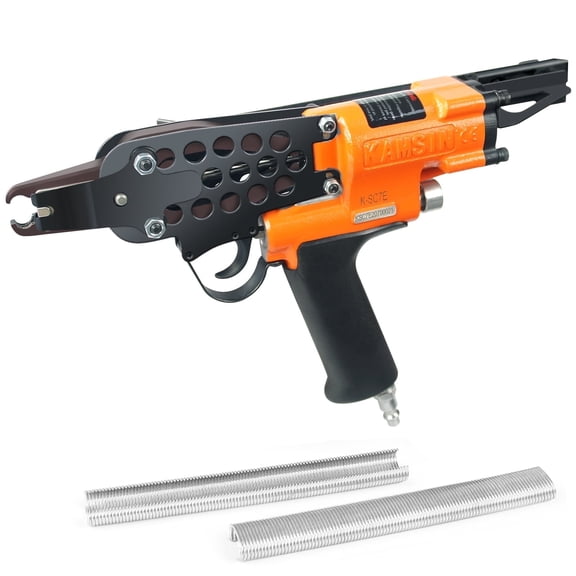 Kamsin K-SC7E 15 Gauge Pneumatic Hog Ring Gun, 3/4 in Crown