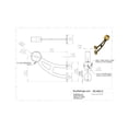 thumbnail image 4 of Lavi 2" Polished Brass Bar Bracket, 4 of 4