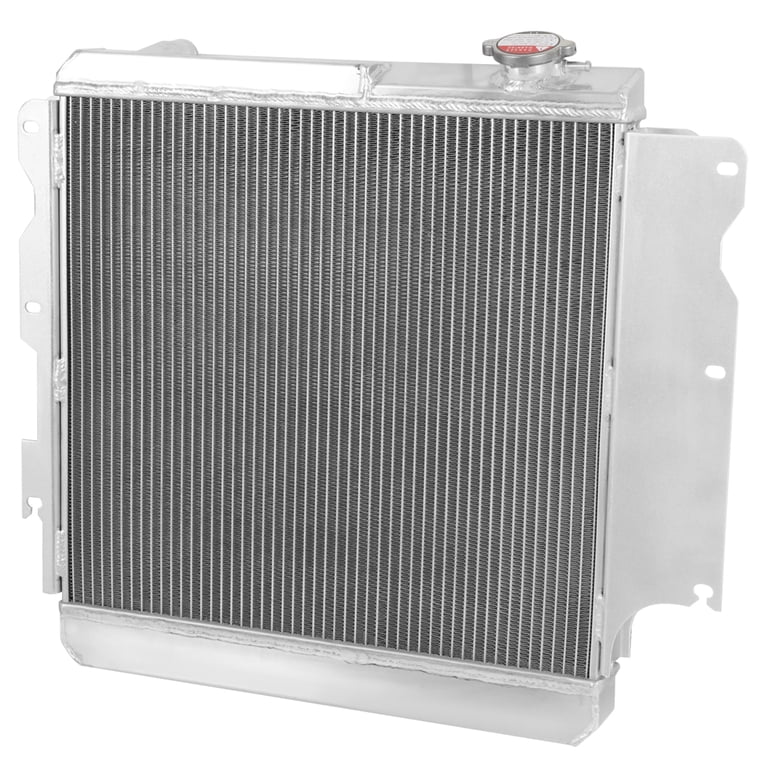 6061 Aluminum Downflow Radiator Motor-1 3-Row Aluminum Performance ...