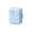 A001- Blue, variant on Pink Small Travel Pill Case, Travel Pill Organizer Portable, Small Daily Pill Organizer, Box Organizer Storage, 3X3X1.5 Inch Hard Shell Miniature Carrying Case with Secure Lock,