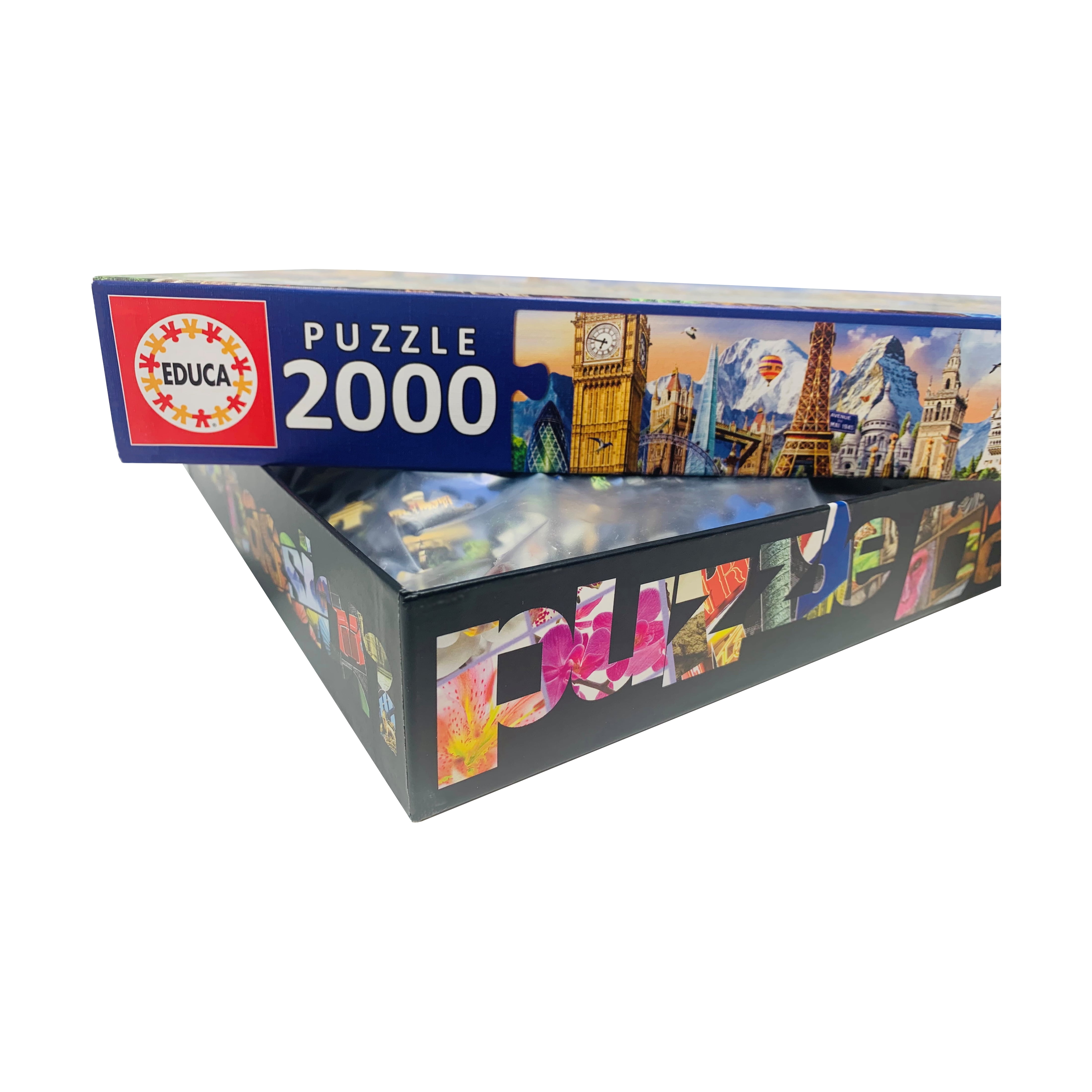 Educa Borrs 17697 Symbole Von Europa Educa Borras Europe Landmarks 2000 Piece Jigsaw Puzzle, Multi