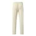 thumbnail image 7 of BKQCNKM Sweatpants for Men Mens Sweatpants Male All Matching Breathable Solid Color Drawstring Multi Pocket Trousers Sweatpants, Khaki XL, 7 of 7
