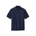 thumbnail image 5 of Port Authority Tall Silk Touch Polo-4XLT (Navy), 5 of 6
