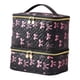 thumbnail image 3 of Estuche organizador de esmaltes de uñas con cierre de cremallera, regalo para mujer, bolsa de maquillaje Negro, 3 of 9