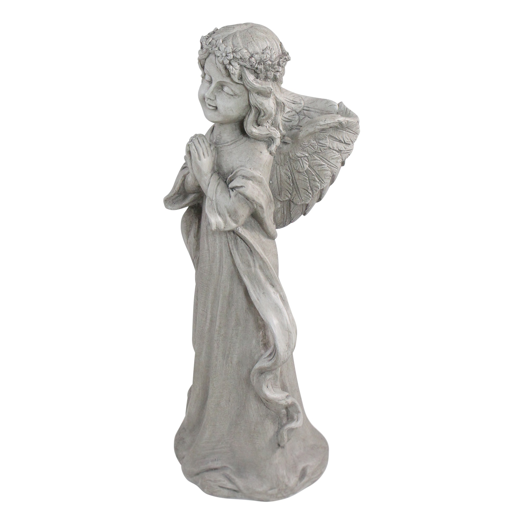 Northlight 21" Angel Standing in Prayer Outdoor Garden Planter Statue - image 2 of 3