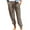 Khaki, variant on Casual Pants for Women Leopard Print Pants Bottoms Athletic Pants Breathable Lightweight Khaki Womens Trousers L