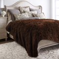 thumbnail image 5 of Soft Shaggy Fuzzy Throw Blanket - Fluffy Snuggly Faux Fur Blankets - Warm Cozy Plush Sherpa Blanket for Couch Sofa Bed Photo Props Home Decor,(60x50 Inches) Khaki, 5 of 5