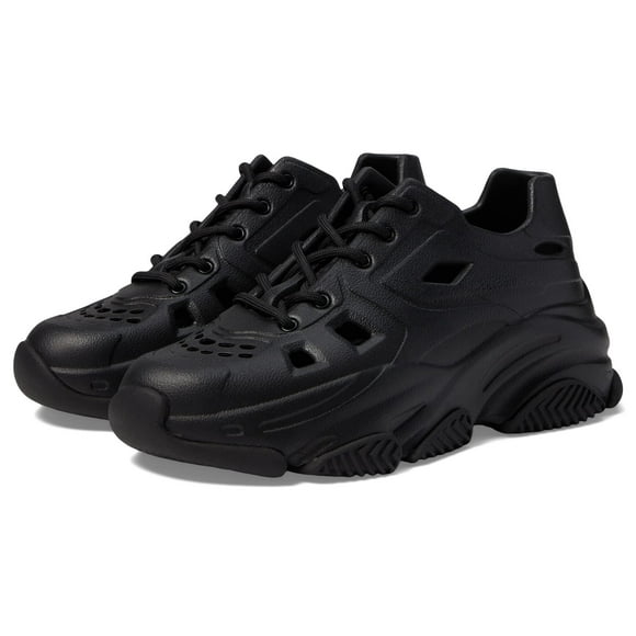 Steve Madden Women's Possessive Chunky Sneakers - Stylish Platform Shoes with Trendy Design,Black,6