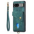 thumbnail image 5 of Feishell for Google Pixel 8A, Wallet Case with Card Holder Leather Card Slots Kickstand Shockproof RFID Blocking Magnetic Clasp Protective Cover for Women Men for Google Pixel 8A, Green, 5 of 11