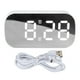 thumbnail image 2 of Reloj Espejo Digital, Reloj Despertador Espejo 2 Alarmas Para Escritorio, 2 of 7