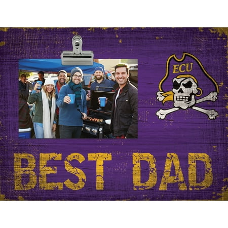 ECU Pirates 8'' x 10.5'' Best Dad Clip Frame - No