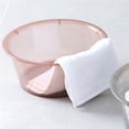 thumbnail image 6 of Round Plastic Wash Basin, Portable Vegetable Fruit Dish Tub, Large Transparent Laundry Basin Household Plastic Simple Thickened Washbasin Student Dormitory Basin, 6 of 7