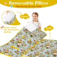 thumbnail image 3 of Pioneer Flower Floral Print Pattern Toddler Nap Mats for Kids Preschool,Sleeping Mat Bag or Kids,Toddler Sleeping Bag,Toddler Nap Mat or Daycare, 3 of 6