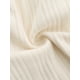 thumbnail image 5 of Pantalones de pijama para mujer INSPIRE CHIC de algodón de punto acanalado con cintura elástica, pierna recta y bolsillos, ropa de casa casual, color blanco, 5 of 6