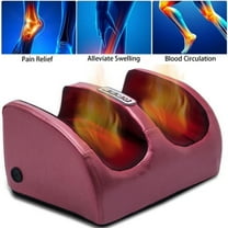 Hinzonek Foot Massager Machine Massage,Feet Massager, Chronic Nerve Pain Therapy Spa Gift Deep Kneading Rolling Massage for Leg Calf Ankle, Electric Shiatsu Foot Massager,3 Intensity Levels