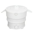 thumbnail image 1 of Foldable Electric Hot Pot, 1.2L  Silicone Cookerware Boiling Water Steamer Travel Foldable Electric Pot For Camping, 1 of 8