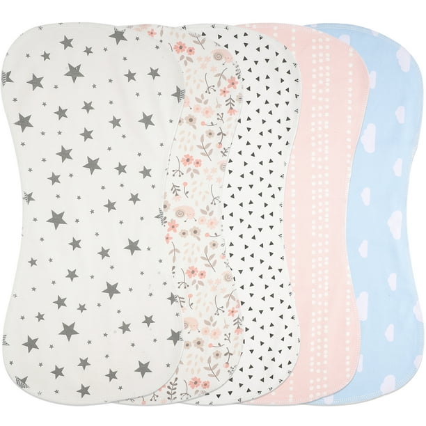 Baby Burping Towels Burp Cloths Newborn Infant Cotton Organic