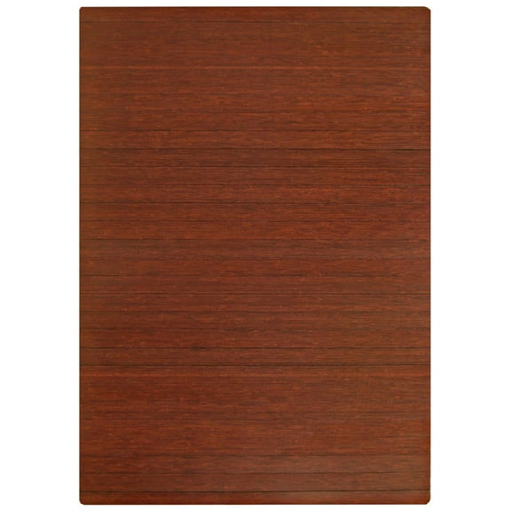 Anji Mountain 5Mm Bamboo Roll-Up Area Rug 0 Dark Cherry Bamboo Roll-Up 72" x 48" Rectangle