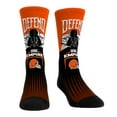 thumbnail image 3 of Rock Em Socks Stormtrooper & Darth Vader Cleveland Browns Three-Pack Star Wars Crew Socks Set, 3 of 4