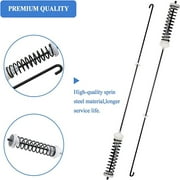 4Pcs W10780045 W10821956 Washer Suspension Rod Kit Compatible with Whirlpool Kenmore Maytag Washing Machine, Stainless Steel