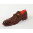 thumbnail image 3 of Men's TAYNO Shoes The Caprio L TAYNO leather Bit Loafer Coffee perforated, 3 of 8