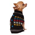 thumbnail image 1 of Holiday Time Pull pour chien noir Paw Cardigan, 1 of 3