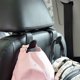 thumbnail image 3 of WASHWEPE Gancho Para Colgar En Asiento De Con Giratorio Y Acabado En Cuero Negro Resistente, 3 of 7