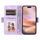 thumbnail image 2 of Funda GANGXUN para iPhone 16 Plus con diseño acolchado elegante, cuero PU, protección total y ajuste preciso, 2 of 5