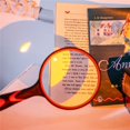 thumbnail image 2 of Lupa de lectura portátil, lente de aumento grande de 110 mm con mango suave antideslizante, 2 of 5
