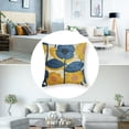 thumbnail image 5 of Yellow Floral Set of 2 Decorative Throw Pillow Cases Farmhouse Decor for Sofa, 5 of 7