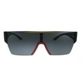 thumbnail image 2 of Burberry BE 4291 Plastic Unisex Rectangle Sunglasses Black 38mm Adult, 2 of 3