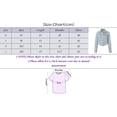 thumbnail image 2 of Blue Jean Jackets Women Womens Cropped Denim Jacket Casual Loose Ripped Long Sleeve Denim Jacket Denim Jacket Women Blue XS, 2 of 6