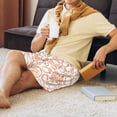 thumbnail image 3 of Wukai Simple Fruit Men’s Short Pajama Pants With Pockets Soft Sleep Pj Shorts for Men-, 3 of 6