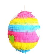 Easter Egg Pinata - Blue Pink and Blue 3D easter Pinata - 15 inches tall 3D Easter egg piñata- Holds up to 4 Lbs of Candy- Easter Party Decoration