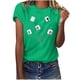 thumbnail image 1 of Camisetas con estampado de letras y cuello redondo de verano para mujer, blusas femeninas cómodas y elegantes, Tops OAVQHLG3B Store  lin121212, 1 of 5