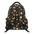thumbnail image 2 of FKELYI Butterfly Flower Star Print 17 Inch School Backpack for Kids Schoolbag Casual Daypack with Multi-Pockets for Girls Spacious Rucksack Bookbag for Elementary Student, 2 of 7